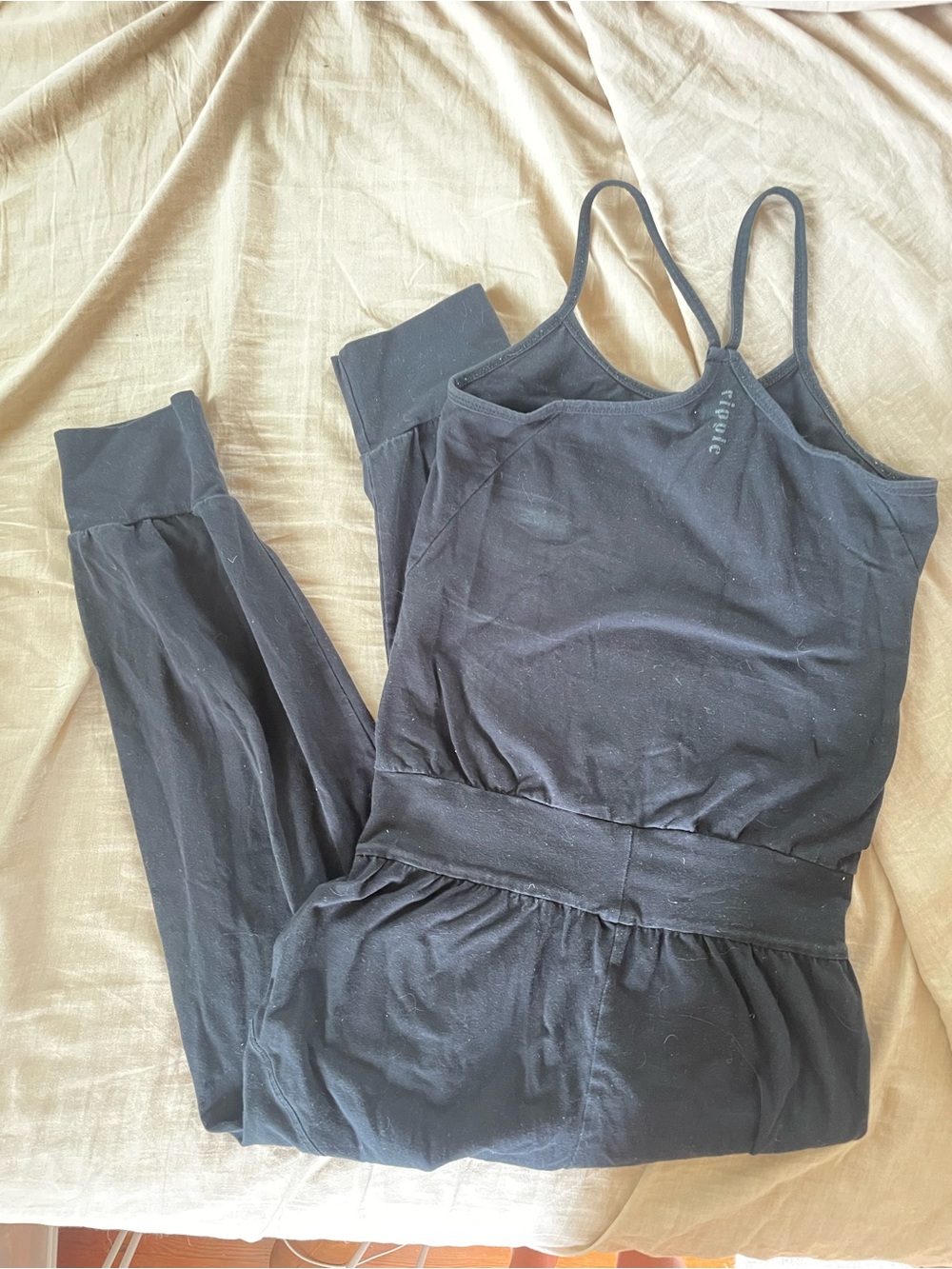Ripple yoga onsie medium black